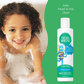 Fresh Monster 2-in-1 Kids Shampoo & Body Wash Ocean Splash side view