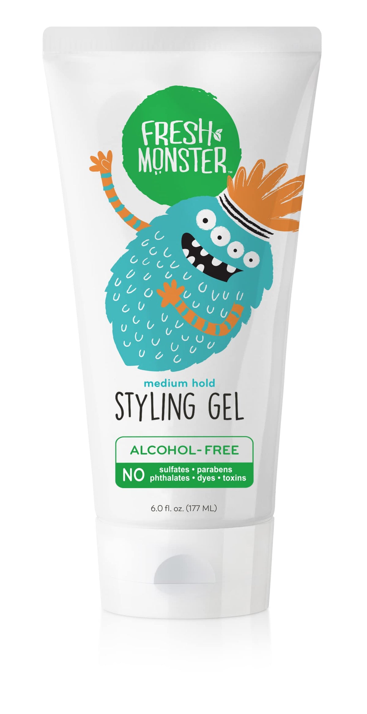 Fresh Monster Kids Hair Styling Gel 6 oz front view