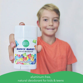 Fresh Monster Kids Natural Deodorant Gummy Burst side view