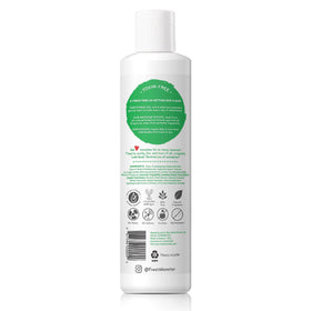 Fresh Monster shampoo bottle with easy grip design
