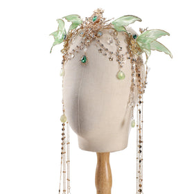 FRESHME Butterfly Fairy Crown front view with butterfly wings