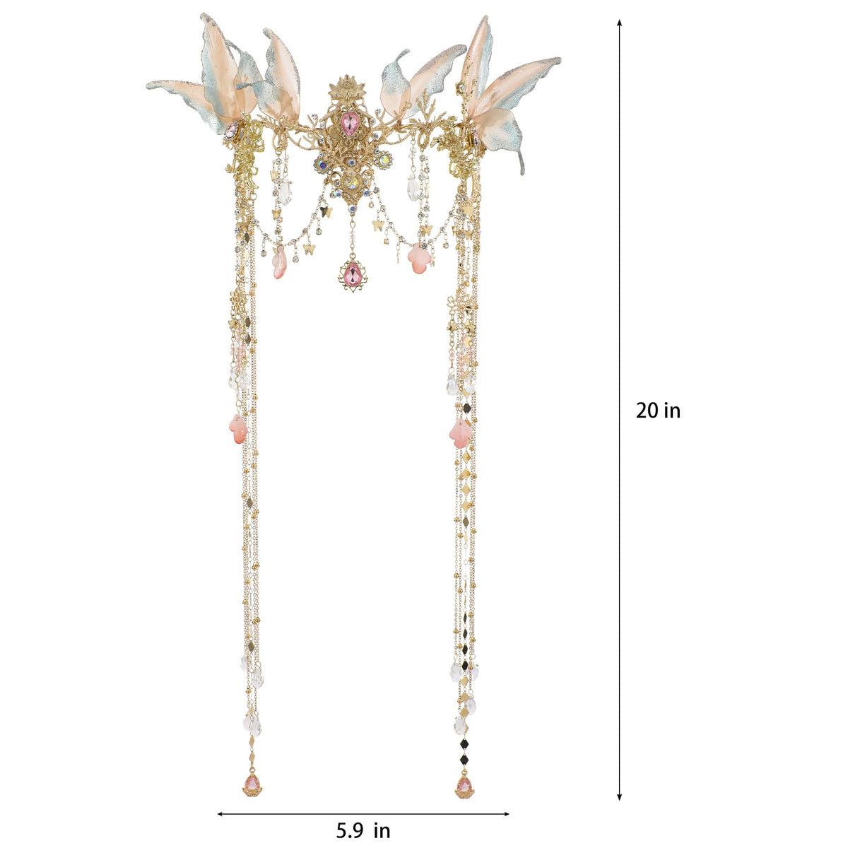 FRESHME Fairy Crown with elven ears accessory