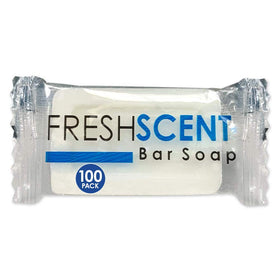 Freshscent 1.0 oz Bar Soap individually wrapped front view