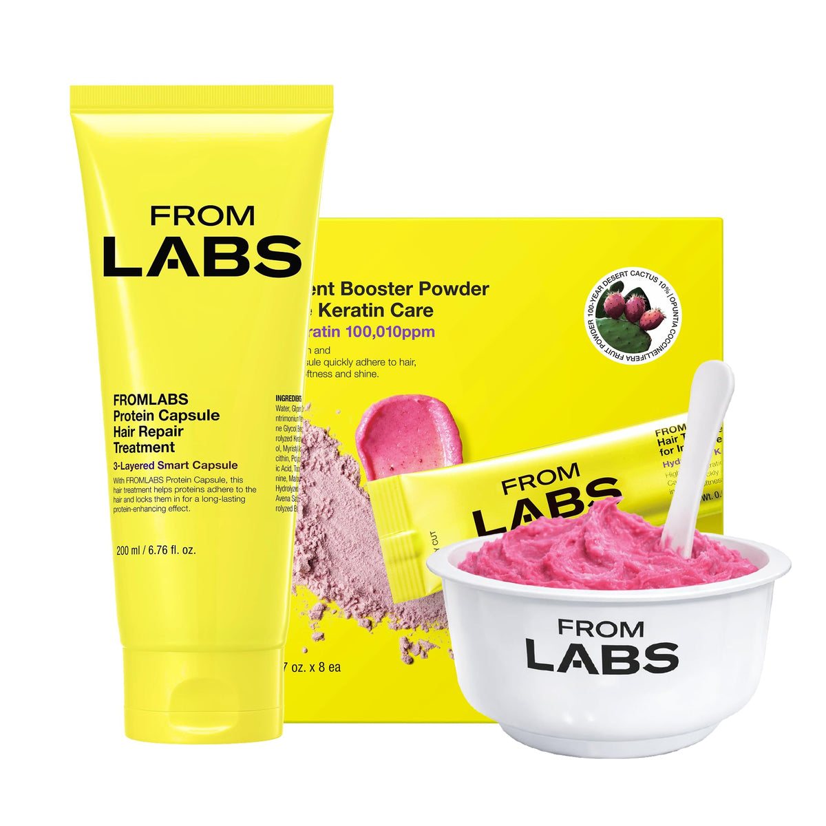 FROMLABS Deep Conditioning Hair Mask Duo Set front view