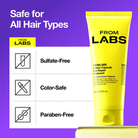 FROMLABS Deep Conditioning Hair Mask with hairbrush
