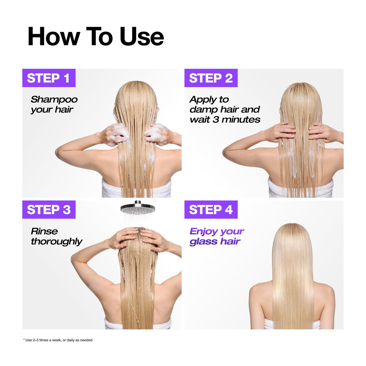 FROMLABS Hair Mask showing before and after results