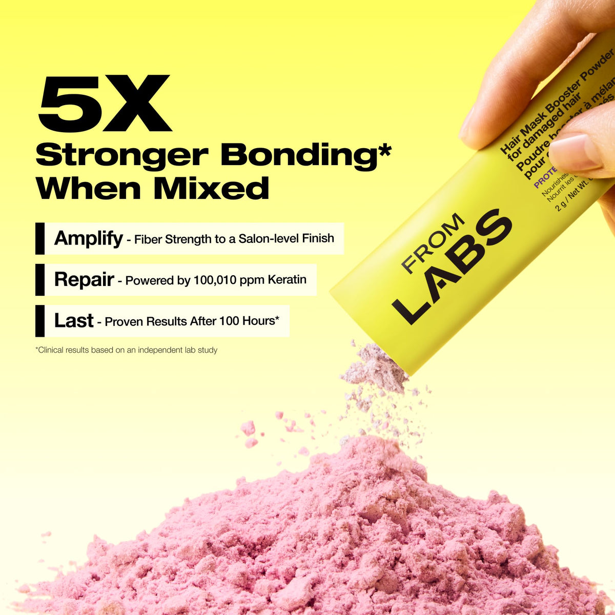 FROMLABS leave-in anti-frizz detangler spray bottle