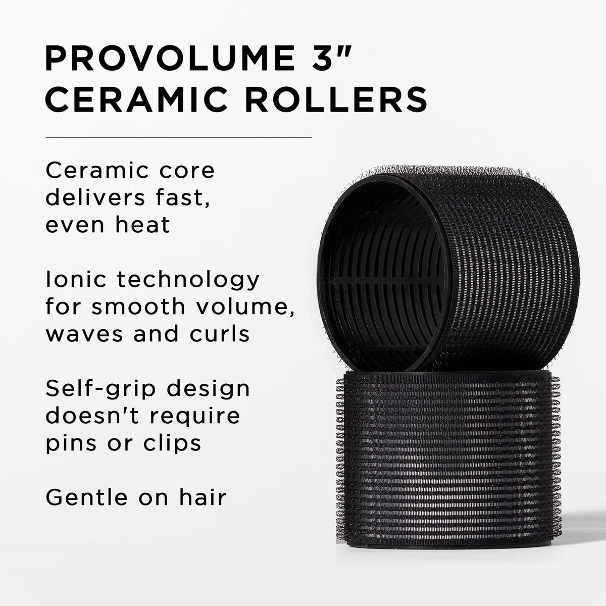 Fromm ProVolume hair rollers in packaging