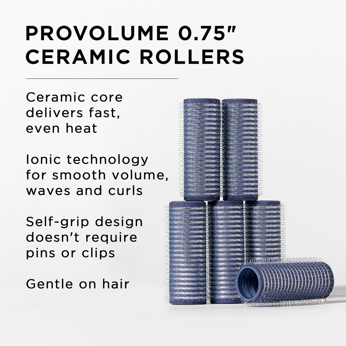 Fromm ProVolume hair rollers in packaging