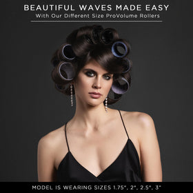 Fromm ProVolume hair rollers showing self-grip design