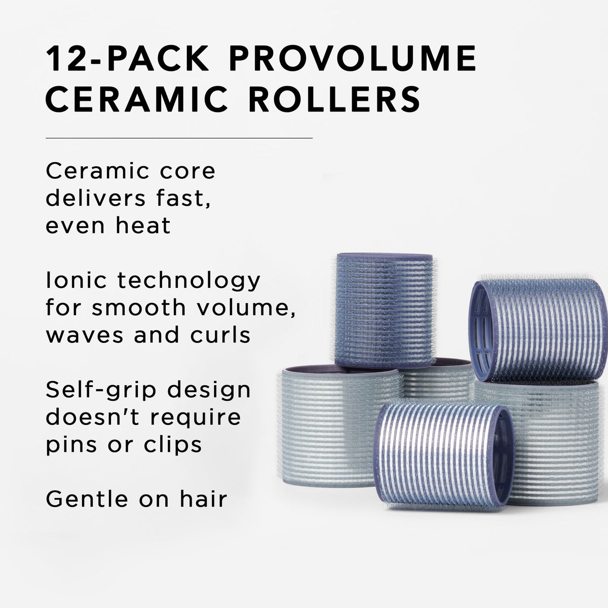 Fromm ProVolume Self-Grip Hair Rollers packaging