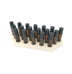 Front view of Generic Roller Ball Bottle Display for 10 ml bottles