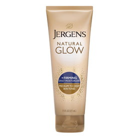 Front view of Jergens Natural Glow + Firming Daily Moisturizer 7.5oz