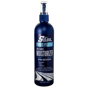 Front view of Luster's SCurl Free Flow Instant Moisturizer 399g packaging