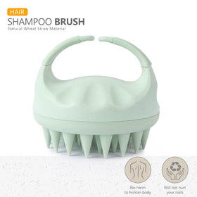 Front view of Sndyi scalp massager with silicone bristles