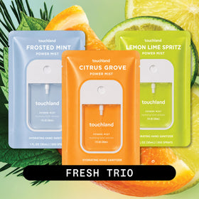Frosted Mint hand sanitizer spray from Touchland
