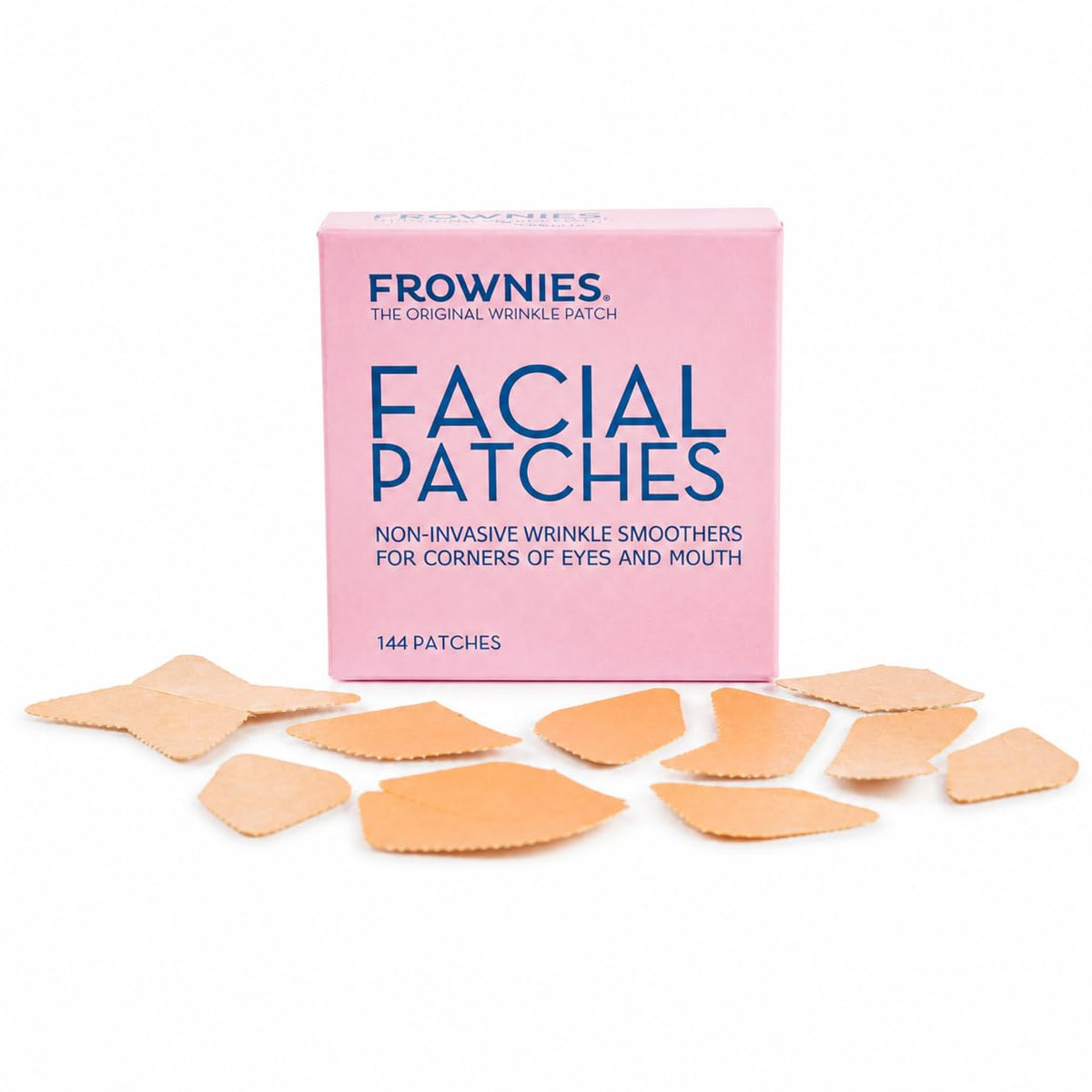 Frownies Corners of Eyes & Mouth Wrinkle Patches front view