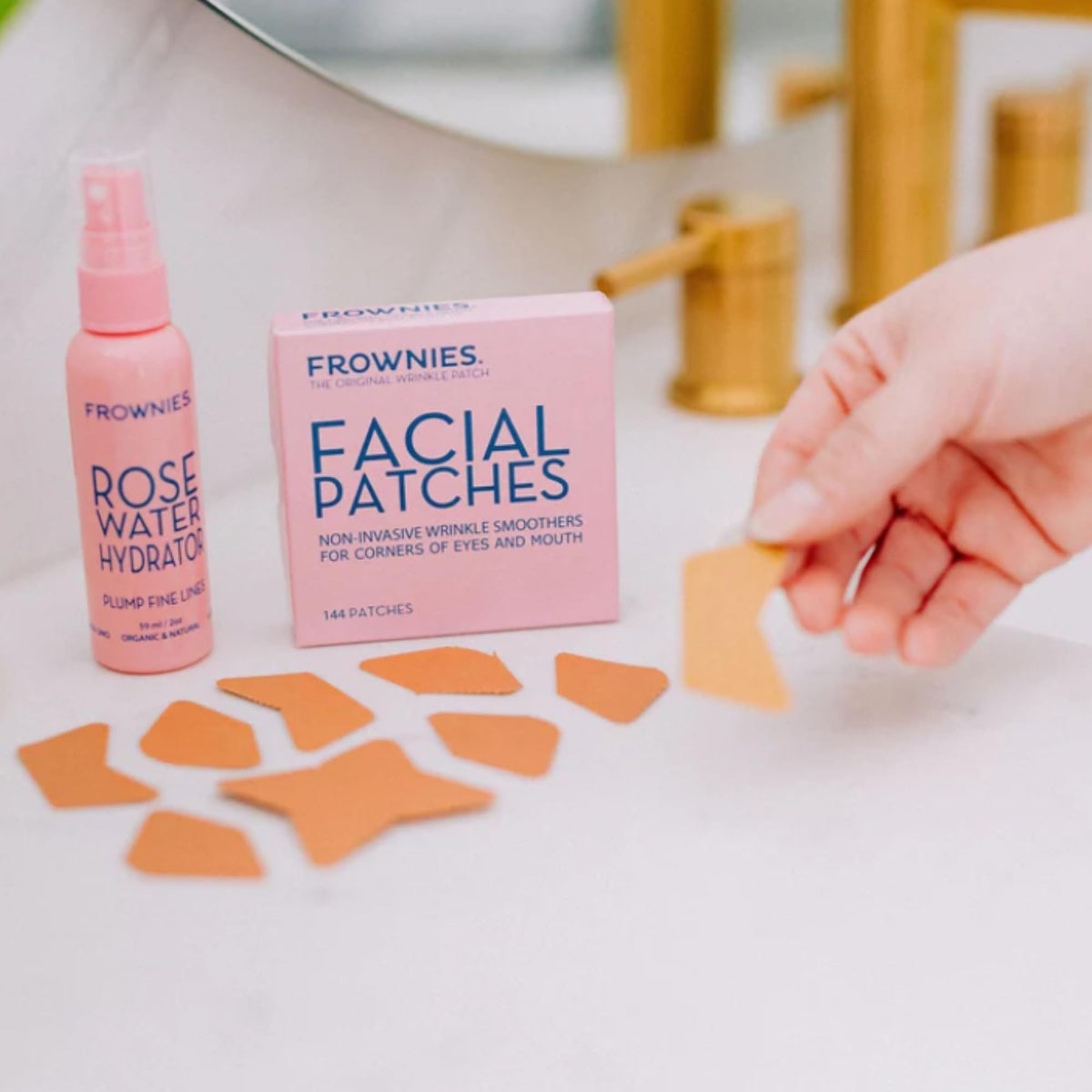 Frownies patches with Rose Water Hydrator