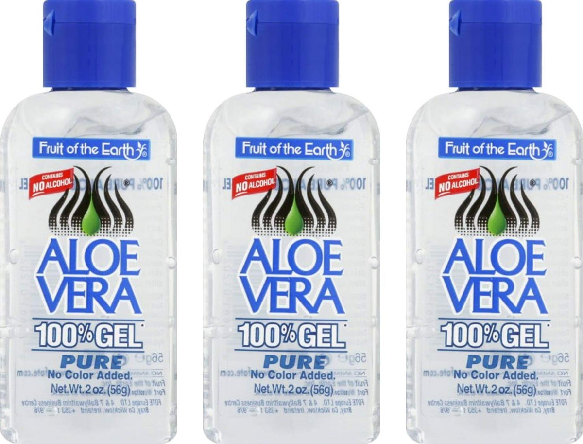 Fruit of the Earth Aloe Vera Gel 2 oz tube front view