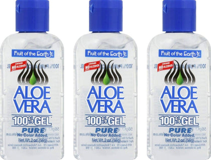 Fruit of the Earth Aloe Vera Gel 2 oz tube front view