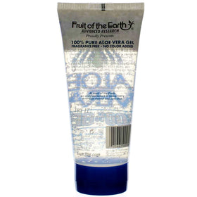 Fruit of the Earth Aloe Vera Gel 6 oz application on skin