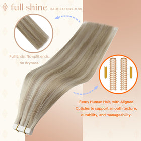 Fshine Tape in Hair Extensions packaging