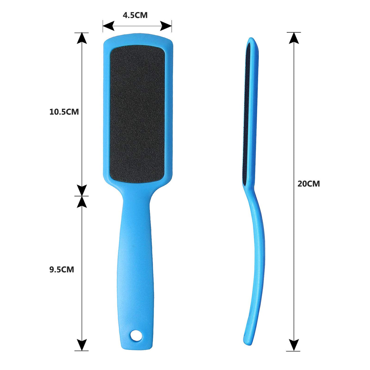 Fu Store Pedicure Foot Files showing both sides
