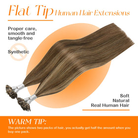 Full pack of 50 strands of Sunny Hair Flat Tip Extensions