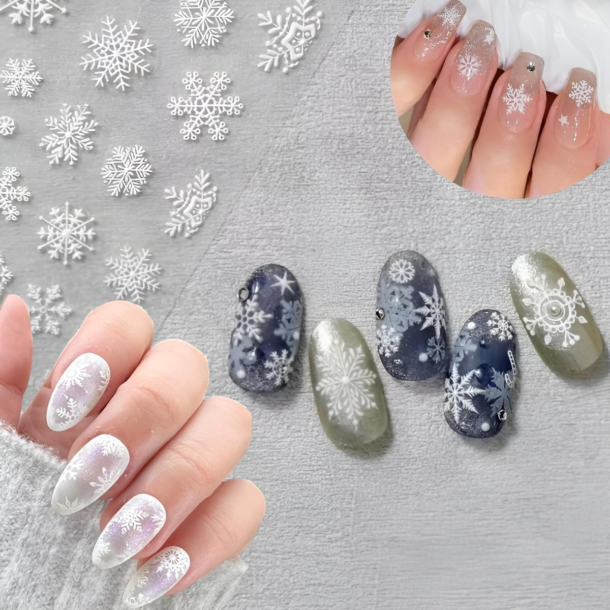 Full set of SPLOCUDU 30 sheets Christmas nail art decals