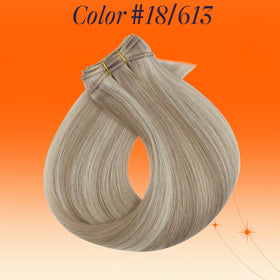 Full Shine 12 Inch 80g Remy Human Hair Extensions packaging