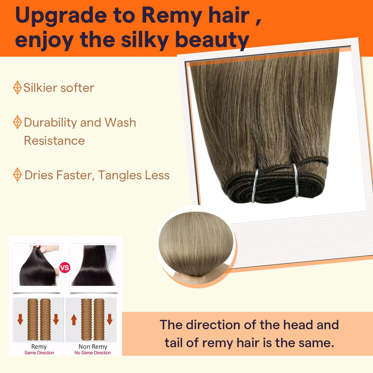 Full Shine 12 Inch Weft Hair Extensions displayed with various color options