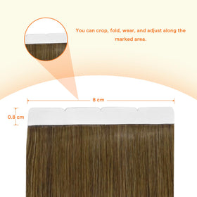 Full Shine 18 Inch Hair Extensions displayed with packaging