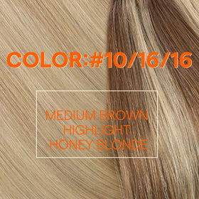 Full Shine 20 Inch Invisible Weft Hair Extensions in natural black