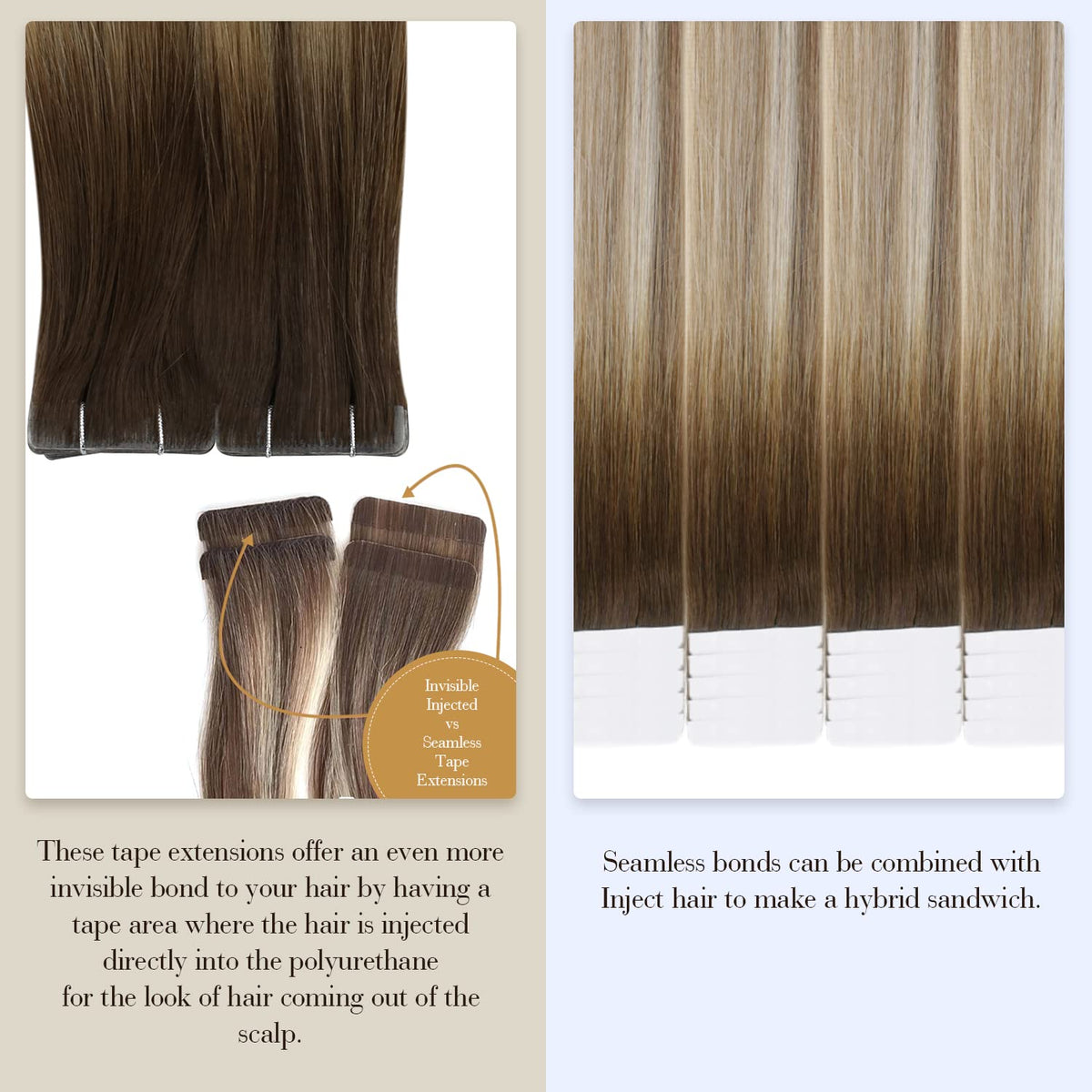 Full Shine 22 Inch Hair Extensions in packaging