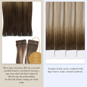 Full Shine 22 Inch Hair Extensions in packaging