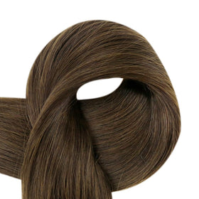 Full Shine 22 Inch Weft Hair Extensions displayed in packaging