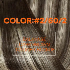 Full Shine 24 Inch Weft Hair Extensions close-up of texture