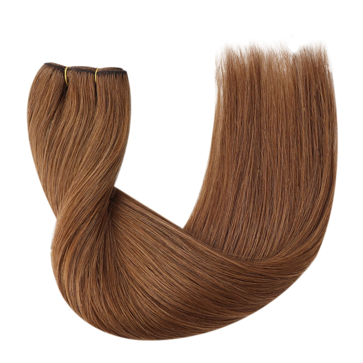 Full Shine 24 Inch Weft Hair Extensions on a mannequin