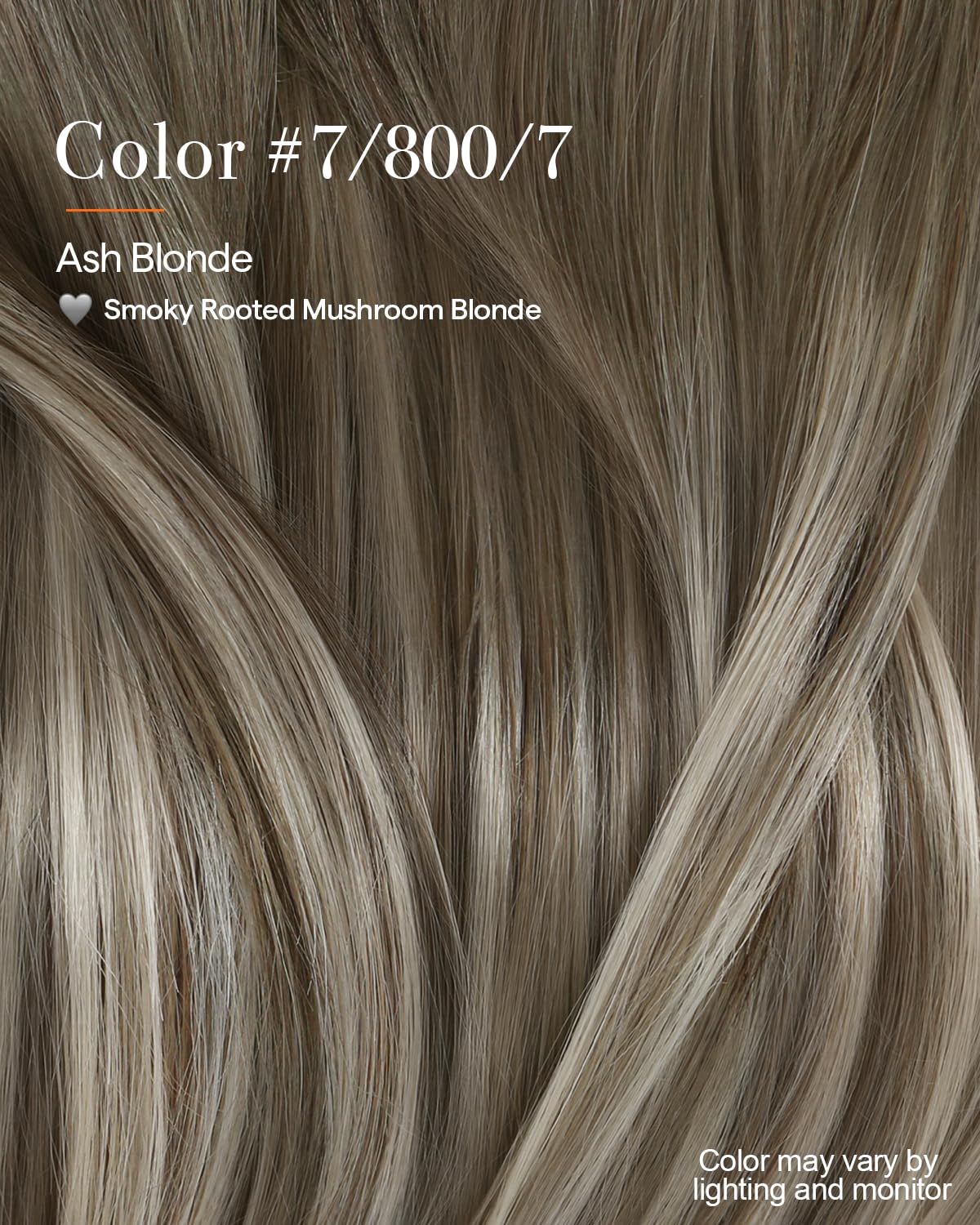 Full Shine Balayage Clip-in Extensions on model