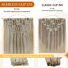 Full Shine Clip in Extensions displayed in packaging