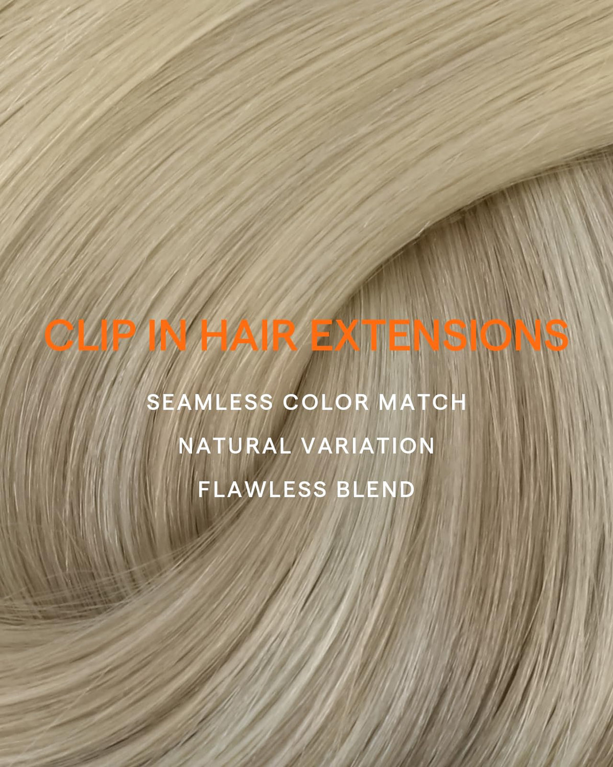Full Shine Clip in Extensions showcasing layered volume