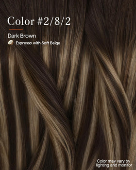 Full Shine Clip-in Extensions showing natural movement