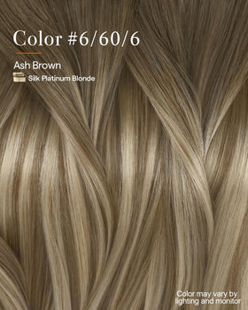 Full Shine Clip-In Hair Extensions displayed on a mannequin