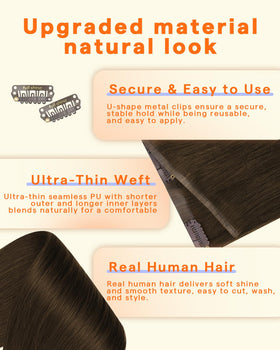 Full Shine Clip-In Hair Extensions packaging