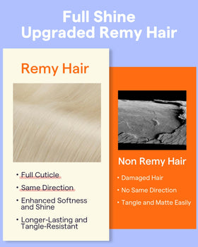 Full Shine Clip on Hair Extensions in natural light