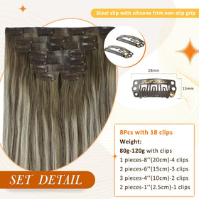 Full Shine extensions displayed in natural light for color accuracy