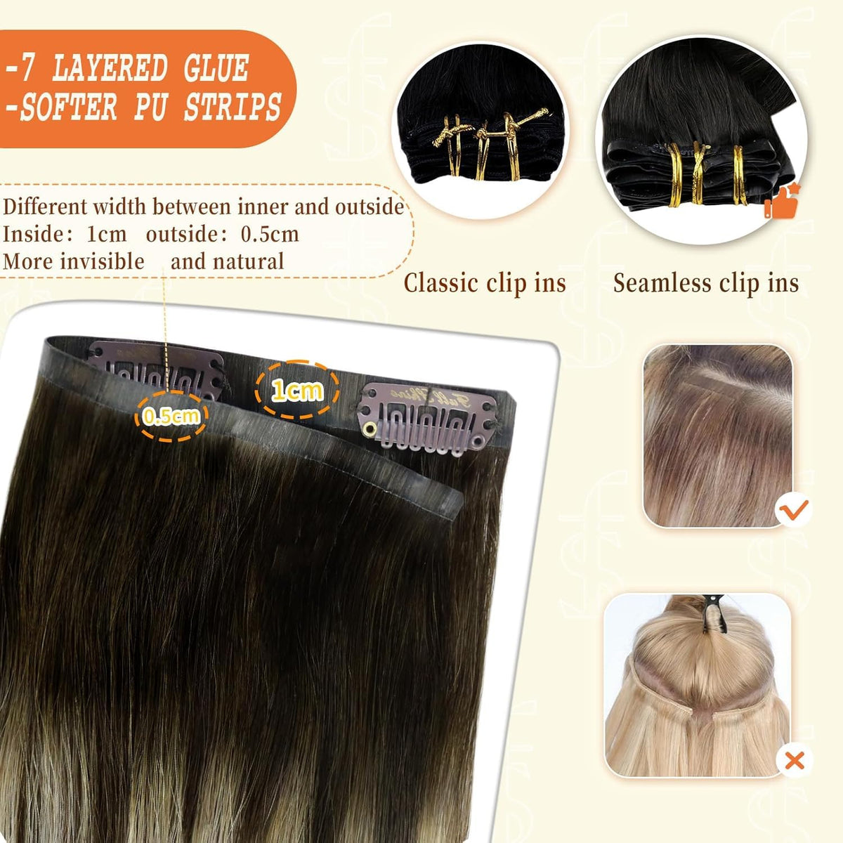 Full Shine extensions displayed with packaging