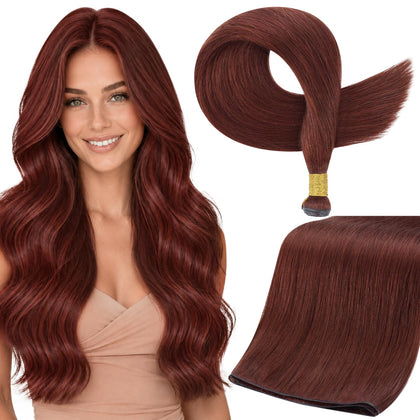 Full Shine Genius Weft Hair Extensions 20 Inch front view