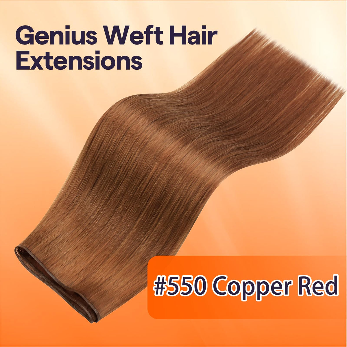 Full Shine Genius Weft Hair Extensions 20 Inch packaging