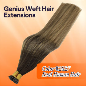 Full Shine Genius Weft Hair Extensions 22 Inch packaging